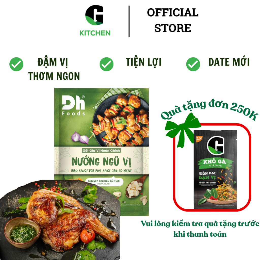 Sốt Thịt Nướng Ngũ Vị 80g Dhfood