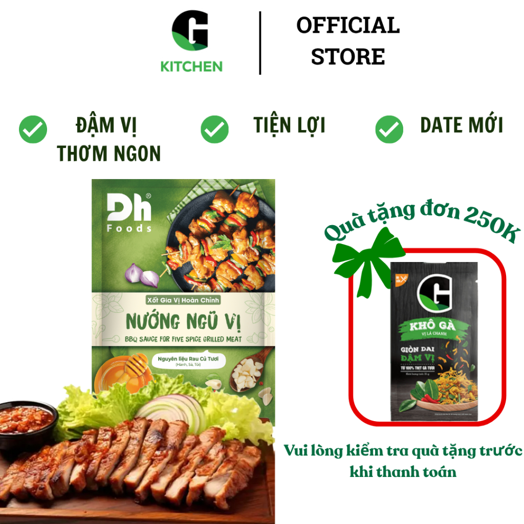 Sốt Thịt Nướng Ngũ Vị 80g Dhfood