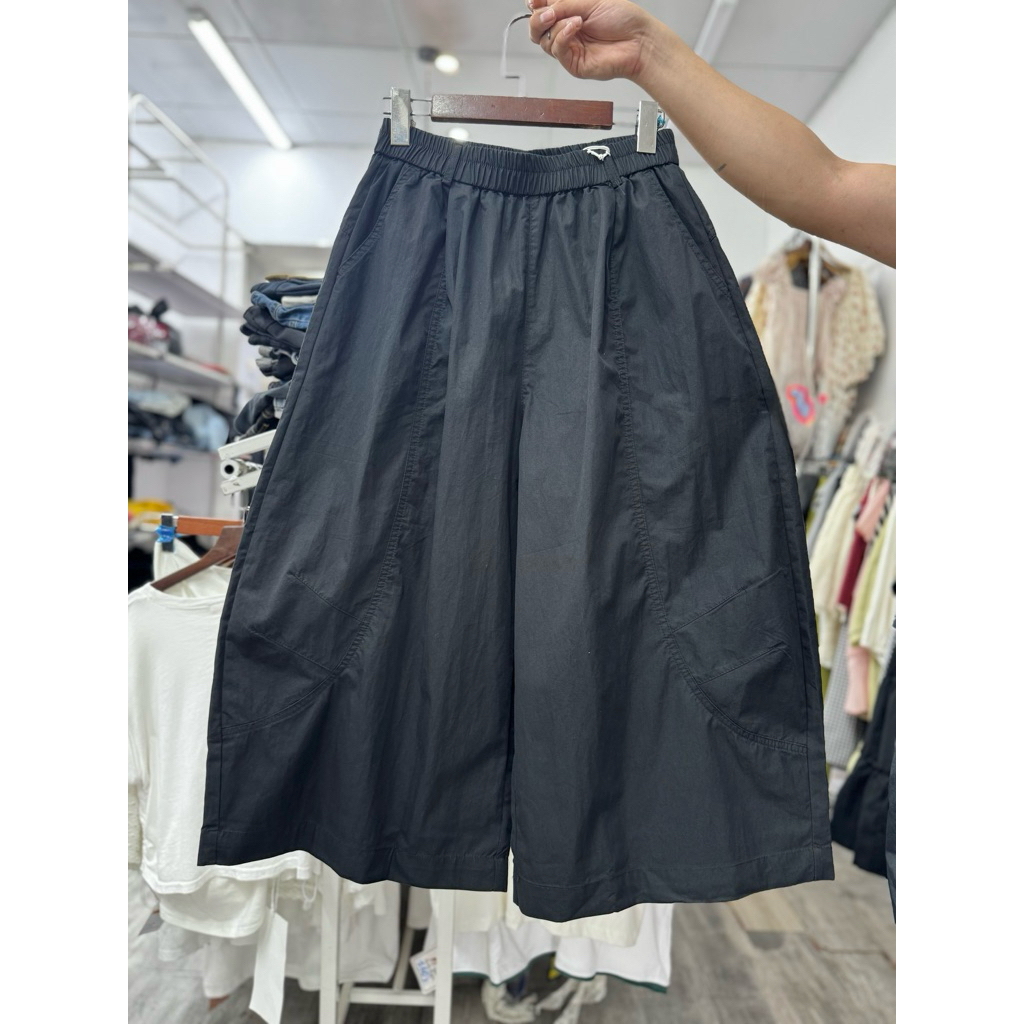 Quần lỡ dáng xuông dài 80cm 2026