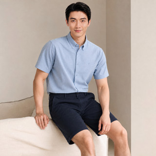 Quần short khaki nam SMART KHAKI SHORT TORANO thoáng khí, đứng form, thêu logo cao cấp HSBK800