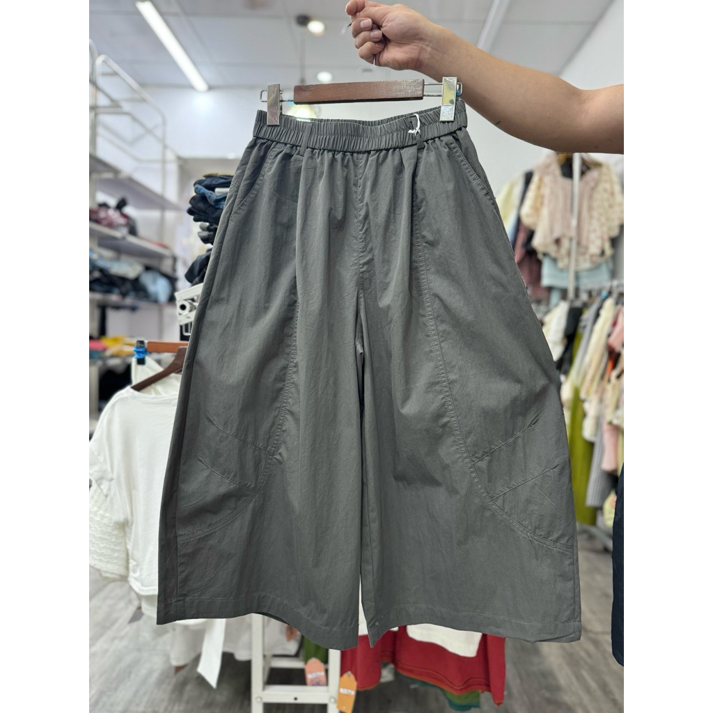 Quần lỡ dáng xuông dài 80cm 2026
