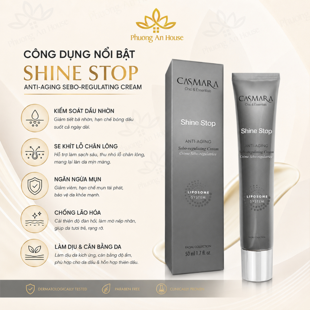 Bộ sản phẩm giúp hỗ trợ giảm mụn và mờ thâm mụn Casmara