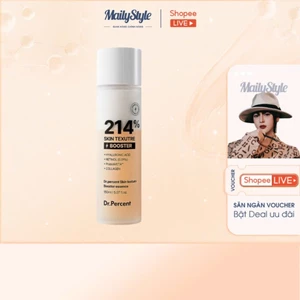 G313_ Combo (02 Chai) H53 Tinh chất cấp ẩm tăng đàn hồi 2 lớp Dr.Percent Skin Texutre Booster Essence + (01 Tuýp) M27