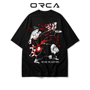 Áo thun Orca in hình Itadori Yuji Aoi Todo Jujutsu Kaisen - Vải Cotton cao cấp - ORCA95