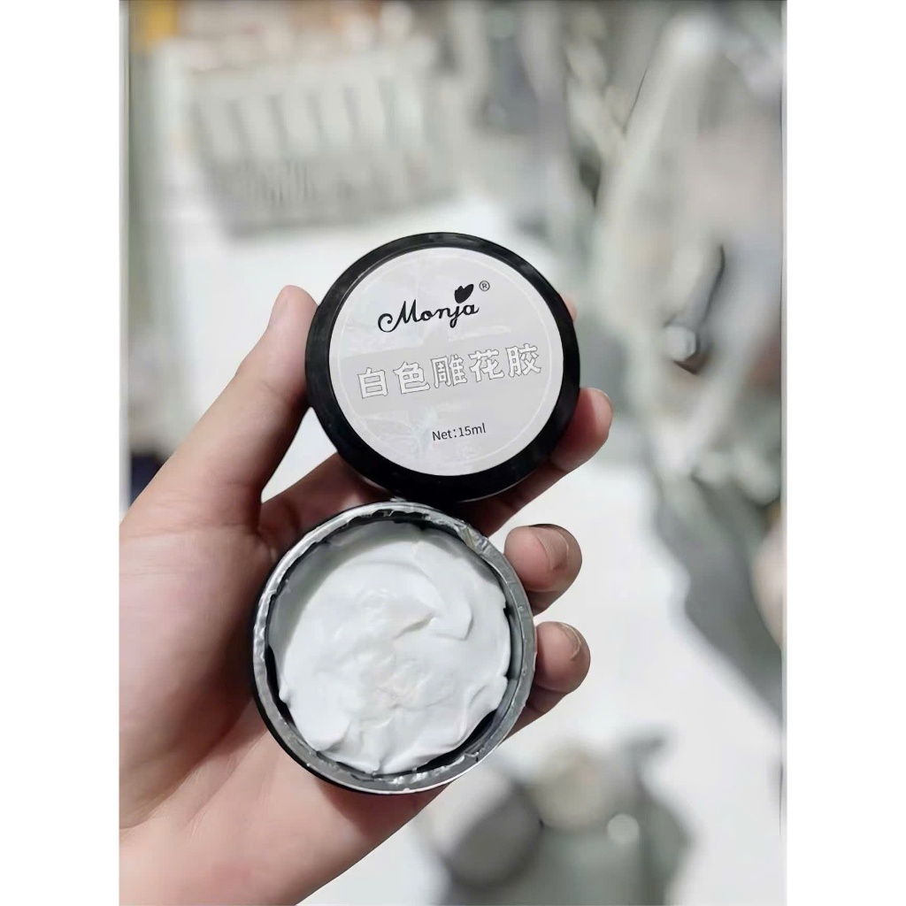 Gel nặn khô không dính tay, nặn thú, hoa, trang trí nail