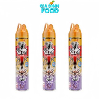 Xịt Côn Trùng Jumbo Diệt 7 Loại Côn Trùng Dung Tích 600ml