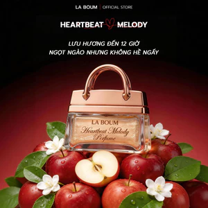 Nước Hoa Nữ Ngọt Thanh Khô LA BOUM Heartbeat Melody 50ml Hương Hoa Quả Ánh Nhũ Kim Tuyến Không Hề Ngấy EDP