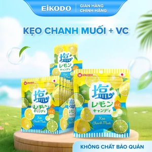 Kẹo Chanh Muối Vitamin C 15g Giảm ho Tăng đề kháng EIKODO SINCE 1877