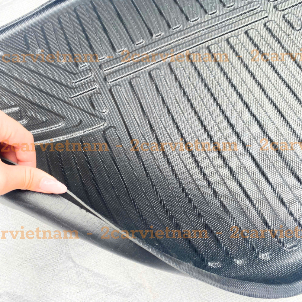 Lót cốp xe SKODA KUSHAQ nhựa dẻo siêu đẹp, siêu bền, chống thấm nước, không mùi, vừa chuẩn form xe - Skoda Kushaq
