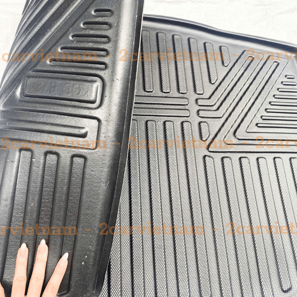 Lót cốp xe SKODA KUSHAQ nhựa dẻo siêu đẹp, siêu bền, chống thấm nước, không mùi, vừa chuẩn form xe - Skoda Kushaq