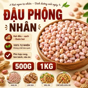Đậu phộng sống hàng đẹp Bình Định – rang ăn, làm kẹo – sạch không lép – thơm béo