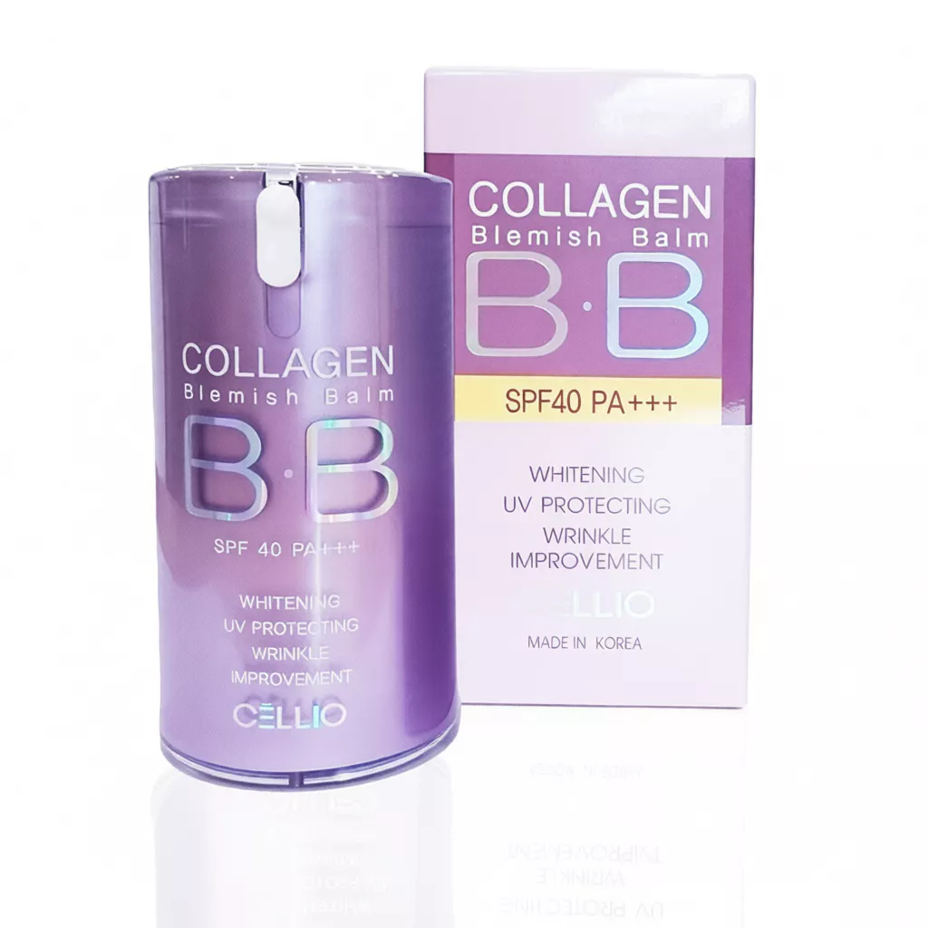 [TONE 21] Kem nền trang điểm chống nắng BB Cream Collagen CELLIO - Ever Queen