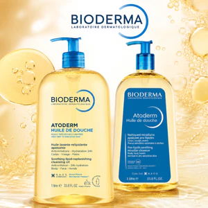 Bioderma Atoderm Shower Oil 1000ml Bản Cũ Mới Chính Hãng Dưỡng Ẩm Dịu Nhẹ Cho Da Khô Nhạy Cảm