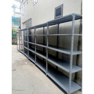 Kệ sắt lỗ đa năng: Dài 1m5 x rộng 40 x 5 tầng, chịu tải 60kg/tầng, cao 1m5, 1m8, 2m