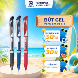Bút gel Pentel Energel BL57 bút ký cao cấp ngòi 0.7mm viết trơn mượt nhanh khô
