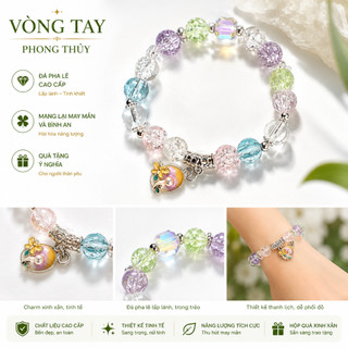 Vòng tay cho bé Đá Nhựa Phong Thủy Cao Cấp – Phụ Kiện Thời Trang Mang Năng Lượng Tích Cực
