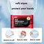 10 cái/gói Khăn lau màng dầu ô tô, Kính ô tô xóa hình mờ, Nước lau màng dầu, Nước lau cửa sổ ô tô, Khăn