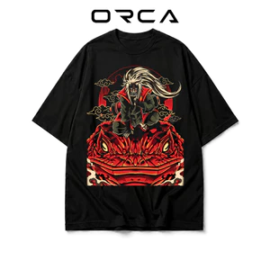 Áo thun Orca in hình Jiraiya Gamabunta Naruto - Vải Cotton cao cấp - ORCA103