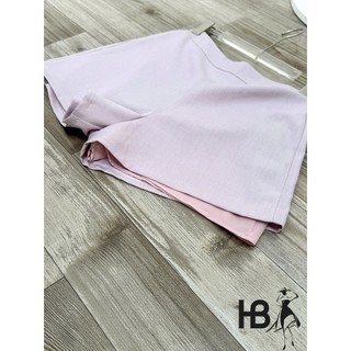 HB - Set Bộ Nữ Peplum Đùi Viền Bèo Phối Cúc Ngọc Trai Đính Nơ Phong Cách Tiểu Thư Đi Chơi S147