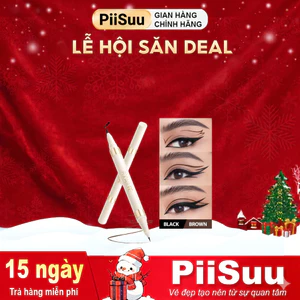 Bút Kẻ Mắt Dạng Lỏng FOCALLURE 2 Trong 1 Không Thấm Nước Hai Đầu Khô Nhanh Chống Lem Trôi 1.2g