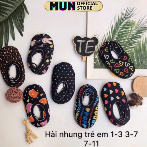 1 ĐÔI DÉP HÀI ĐI TRONG NHÀ CHO BÉ 0-11 TUỔI