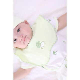 M&B (0-12M) Bộ quần áo cộc tay Củ Cải Xanh Bơ chất cotton mềm mịn, thoáng mát thấm hút mồ hôi tốt