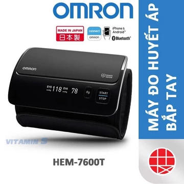 Máy huyết áp bắp tay Omron Hem 7600T