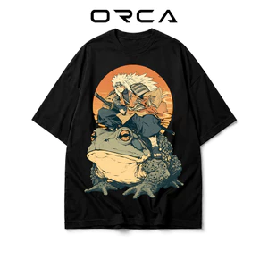 Áo thun Orca in hình Jiraiya Naruto - Vải Cotton cao cấp - ORCA106
