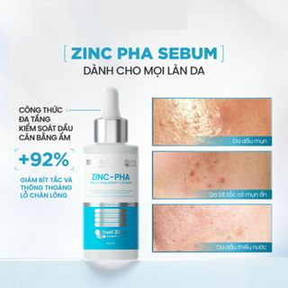 [CÔNG TY] Serum MD Care Kẽm ZinC PHA Kiểm Soát Dầu Cấp Ẩm Làm Dịu Da-KHĂN QUÀ TẶNG 30ml
