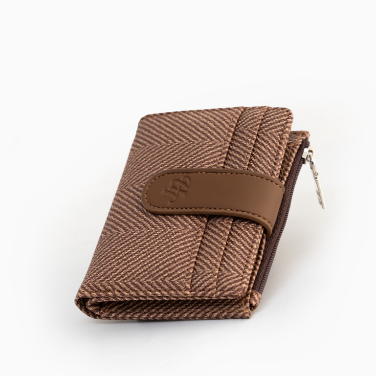 Ví Gập CANDI Da PU Nam Nữ Công Nghệ RFID Blocking Bóp Đựng Tiền Thẻ Nhiều Ngăn Nhỏ Gọn | NICHE LUXURY