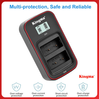 Kingma W126 | Pin và sạc máy ảnh Fujifilm XT50 X100VI X-E5 4 3 2 XT1 XT2 XT3 XT30 XT20 XT10 XPro3 XH1 fujifilm w126s