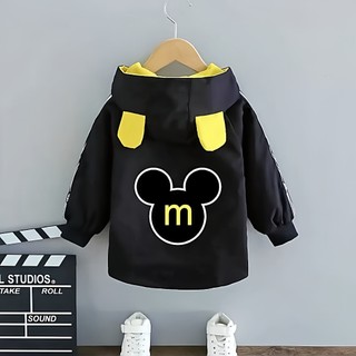 Áo Khoác Chống Nắng Trẻ Em Mickey Superman 4 Mùa  Áo Khoác Gió Bé Trai Bé Gái Cản Gió Có Mũ 6-40Kg