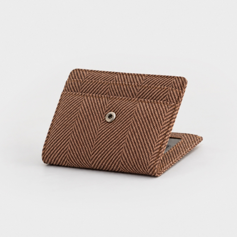 Ví Gập CANDI Da PU Nam Nữ Công Nghệ RFID Blocking Bóp Đựng Tiền Thẻ Nhiều Ngăn Nhỏ Gọn | NICHE LUXURY