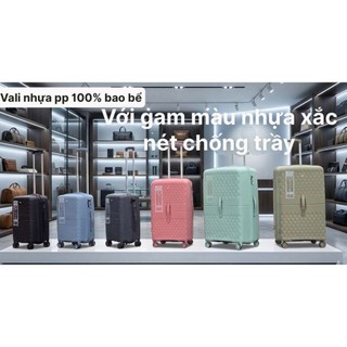 vali nhựa siêu cấp dẻo dai bao bể vở tuyệt đối size 20,size 24,size 28,size 32{bảo hành phụ kiện 5 năm.