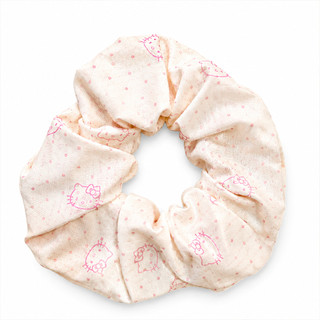 Scrunchies Hello Kitty Cột Tóc Vải Hàn Quốc Dây Buộc Tóc Nữ Bản To Dễ Thương Phụ Kiện Tóc Xinh