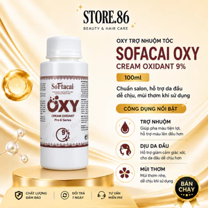 Oxy trợ dưỡng nhuộm tóc size:100ml chuẩn salon chống sót da đầu không hại tóc và da đầu mùi thơm