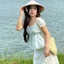 Áo kiểu nữ HEIDI top thô boil tay bồng chạy viền ren phối cúc nâu AO942