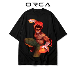 Áo thun Orca in hình Might Guy Naruto - Vải Cotton cao cấp - ORCA113