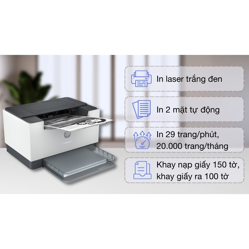 Máy in Laserjet HP M211DW (9YF83A) - Tự động đảo mặt - Kết nối Wifi
