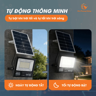 Đèn Pha Năng Lượng Mặt Trời 800W Rời Thể Chip LED 5730 Siêu Sáng Chống Nước IP68 Bảo Hành 5 Năm