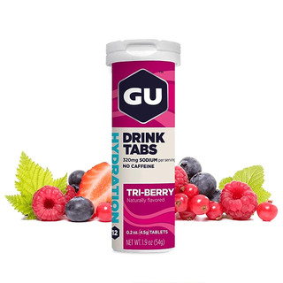 Hộp Sủi Điện Giải Gu Hydration Drink Tabs Bù Khoáng Chất Cung Cấp Năng Lượng Điện Giải