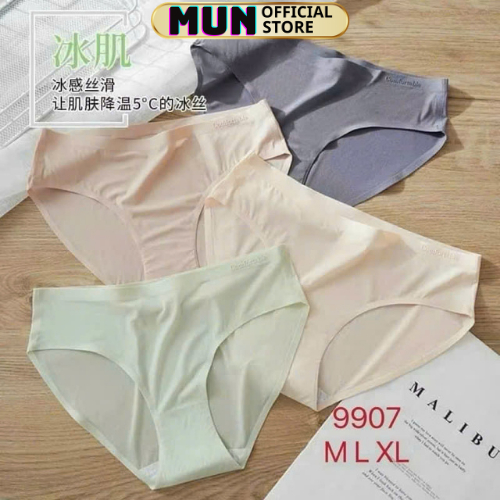 COMBO 10 QUẦN LÓT LỤA THÔNG HƠI MỀM MẠI 9907