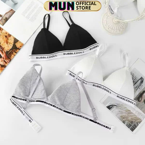 ÁO BRA COTTON CẠP CHỮ CÀI SAU 5405