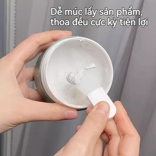 Cọ đắp mặt nạ mini cán ngắn chất silicone giả mới, tán kem mặt nạ đất sét tiện dụng cho da mặt
