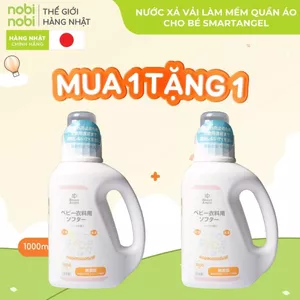 Nước xả vải quần áo SmartAngel Lành Tính Cho Bé 1000ml/1400ml [DATE 10/2026]