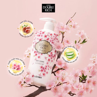Sữa Tắm Dưỡng Ẩm Double Rich Hương Hoa Dưỡng Ẩm, Làn Da Mịn Màng 800g