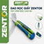 Dao rọc giấy ZENTOR hàng cao cấp-Lưỡi dao 18mm làm từ théo SK5-Cán cầm bọc cao su chắc chắn