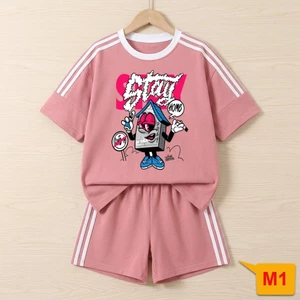 SET BỘ HOODIE CỘC TAY UNISEX "STAY HOME" GRAFFITI – THIẾT KẾ THỜI TRANG THEO GU RIÊNG CỦA BẠN!