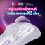 Băng vệ sinh Kotex Siêu Ban Đêm Mặt Lưới 35cm (3 miếng)