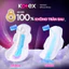 Băng vệ sinh Kotex Siêu Ban Đêm Mặt Lưới 35cm (3 miếng)